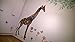 My Wonderful Walls Giant Giraffe Wall Sticker Decal – Peel & Stick and Removable