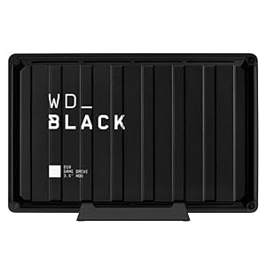 WD_BLACK 8TB D10 Game Drive – Portable External Hard Drive HDD Compatible with Playstation, Xbox, PC, & Mac…