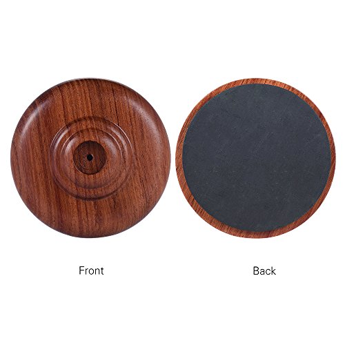 ammoon Cello Endpin Rest Stop Holder Anchor Protector Non-slip Pad Rosewood