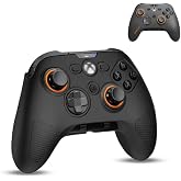 FIOPAZ for Scuf Valor Pro Controller Silicone Case, Soft Skin Cover Compatible with Scuf - Valor Pro Controller, Drop, Dust and Scratch Resistant Protector Case, Black