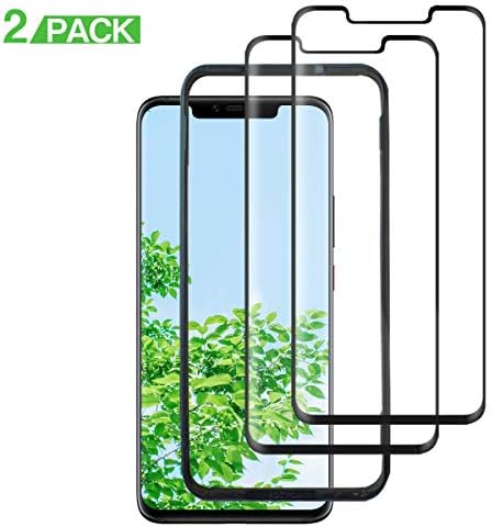 NFYYU Mate 20 Pro Screen Protector Glass [2Pack], Mate 20 Pro Tempered Glass [Alignment Frame] [Full Screen Coverage][3D Curved][Case Friendly] Screen Protective Film for Huawei Mate 20 Pro