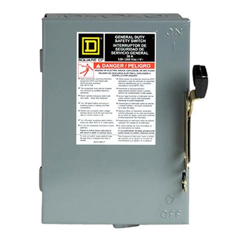 Square D D211NCP Safety Switch - Image 4