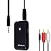 Bluetooth Transmitter and Receiver Splitter 2-in-1 - High Fidelity Long Range Low Latency Audio Bluetooth Adapter with Audio Cable + RCA Cable + USB Charging Cable primary