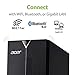 Acer Aspire TC-885-ACCFLi5O Desktop, 8th Gen Intel Core i5-8400, 8GB DDR4 + 16GB Optane Memory, 2TB HDD, 8X DVD, 802.11ac WiFi, Windows 10 Home