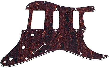 Ant Hill Music Stratocaster Pickguard 11 Hole 3ply HSS Tortoise fit US/MEX Strat