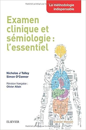 Résultat de recherche d'images pour "EXAMEN CLINIQUE ET SÃMIOLOGIE L'ESSENTIEL - 2017 amazon"