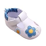 Weixinbuy Baby Girl's PU Leather Soft Sole Toddler Crib Shoes