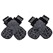 PAWCHIE Anti-Slip Dog Socks for Hardwood Floor with Strap Indoor Non Skid Knit Paw Protector Traction Control