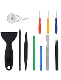 Kit profesional Vastar de 14 herramientas de palanca para reparaciones - incluye rascadores de nylon no abrasivos, pinzas antiestáticas y desarmadores adicionales