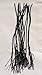 14 pieces BLACK Nylon String Popper Cracker Professional Grade and Length Nylon for Bullwhip Replacement Bull Whip #FP5
