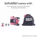 SelfieGOLF Record Golf Swing - Cell Phone Holder Golf Analyzer Accessories | Winner of The PGA Best Product | Selfie Putting Training Aids Works with Any Golf Bag and Alignment Stick