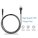 Micro USB Cable Reversible, Quick Charger Cable USB 2.0 Android Charging Cord Sync & Charging TPE Cable for Android, Samsung, Kindle, HTC, Xbox, PS4, Smart Phones and More 2-Pack(4ft & 0.65ft, Black)