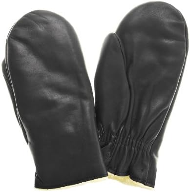 Raber Gloves Cowhide Mitten for Teens Size 7 Color Black