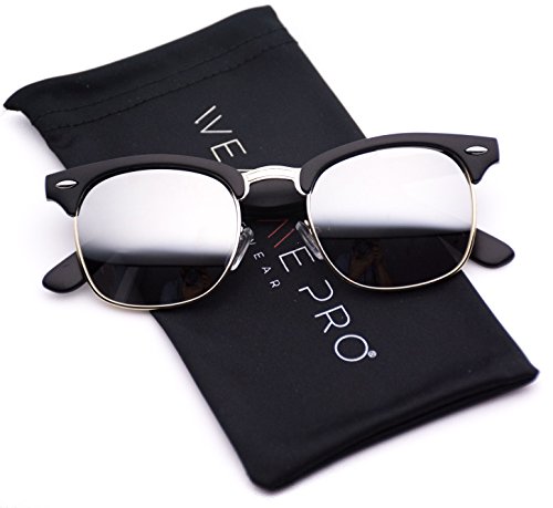 Wearme pro - clubmaster style sunglasses retro mirror l…