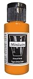 Badger Air-Brush Company, 2 Ounce Bottle Minitaire Airbrush  Ready, Water Based Acrylic Paint,  Warning Yellow