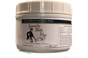 Gooseberry Body Flex 1LB Horse Joint Supplement Say Goodbye to Hock injections with This Product. Supports Connective Tissue and Joint Health in Horses.