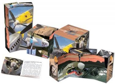 Made in Museum Aviation 3-D Art Cube Puzzle- 'World War II Fighter Planes'