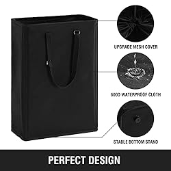 Slim Laundry Hamper with Adjustable Long
