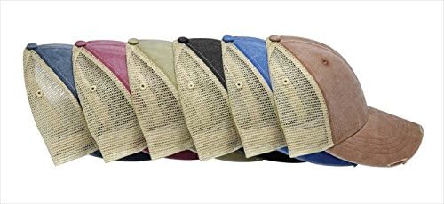 Adams Ollie Pigment Dyed Cap (Nautical Red_Tan) (One)