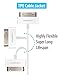 [Apple MFi Certified] HomeSpot Sync & Charge 30 pin to USB Cable 6.6ft (2M) Extra Long Charging Cable for iPhone 4, iPhone 4S, iPad 1/2/3, iPod Touch, iPod Nano (1 Pack - White)