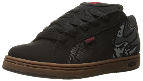 Etnies Men's Metal Mulisha Fader Skateboarding Shoe, Black/Gum/Grey, 11.5 M US