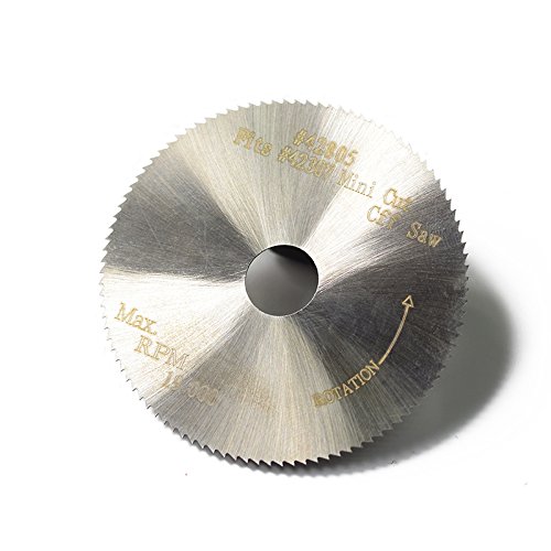 5pcs 2 inch/50x10x 0.8mm, 100 Teeth High speed steel circular saw blade for mini cut off saw #42307 #42805 - Thumbnail 3