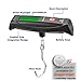 Luggage Scale 110lb with 2 Battery 1 Waterproof Bag, NEWacalox Digital Luggage Mini Travel Scale Weigh Suitcases Hand Luggage Bags Black