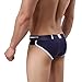 Men's Underwear,Neartime Mens Boxers Pouch Shorts Underpants Sleepwear (L, Dark Blue)