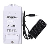 69lgmtop Smart Wifi Switch Controller Sonoff TH 16A with Temperature Sensor or Humidity Sensor (with Temperature and Humidity Sensor)