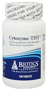 Biotics Research - Cytozyme-THY with Neonatal Thymus Tissue Concentrate - 180 Tablets