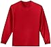 Joe's USA Youth Long Sleeve Cotton T-Shirts in 20 Colors