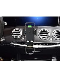 Mandarooker - Soporte de coche inalámbrico 3 en 1 para Apple Watch Series 4 3 2 1, iPhone Xs XS Max