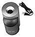 School Smart Vertical Electric Pencil Sharpener, For Classroom, Home, and Office Use, Black and Grey