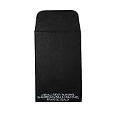 50 Black Oil Wax Extract Coin Envelopes 2.25