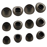 ALXCD Ear Tip for Jaybird X4 X3 Earphone, SML 3 Sizes 6 Pair Soft Silicone Replacement Earbud Tips, Fit for Jaybird Bluebud X3 X4 Earphone [6 Pair/4.5mm]