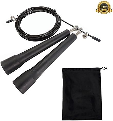 Westore Premium Speed Jump Rope for Crossfit, Boxing, Speed Training, Exercise, Endurance Training- Adjustable Cable, Speed Ball Bearings Skipping Rope for Men, Women, Children