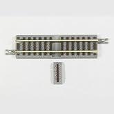 Rokuhan R024 Straight Track 55mm Feeder Slot z Scale Track