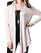 J.TOMSON Womens Draped Open Front Cardigan