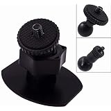 iSaddle CH01B 1/4''-20 Thread Camera Mini 3M Double-Sided Adhesive Mount Tripod Holder Universal In Dash Cam Mount Holder (Color: CH-01B)