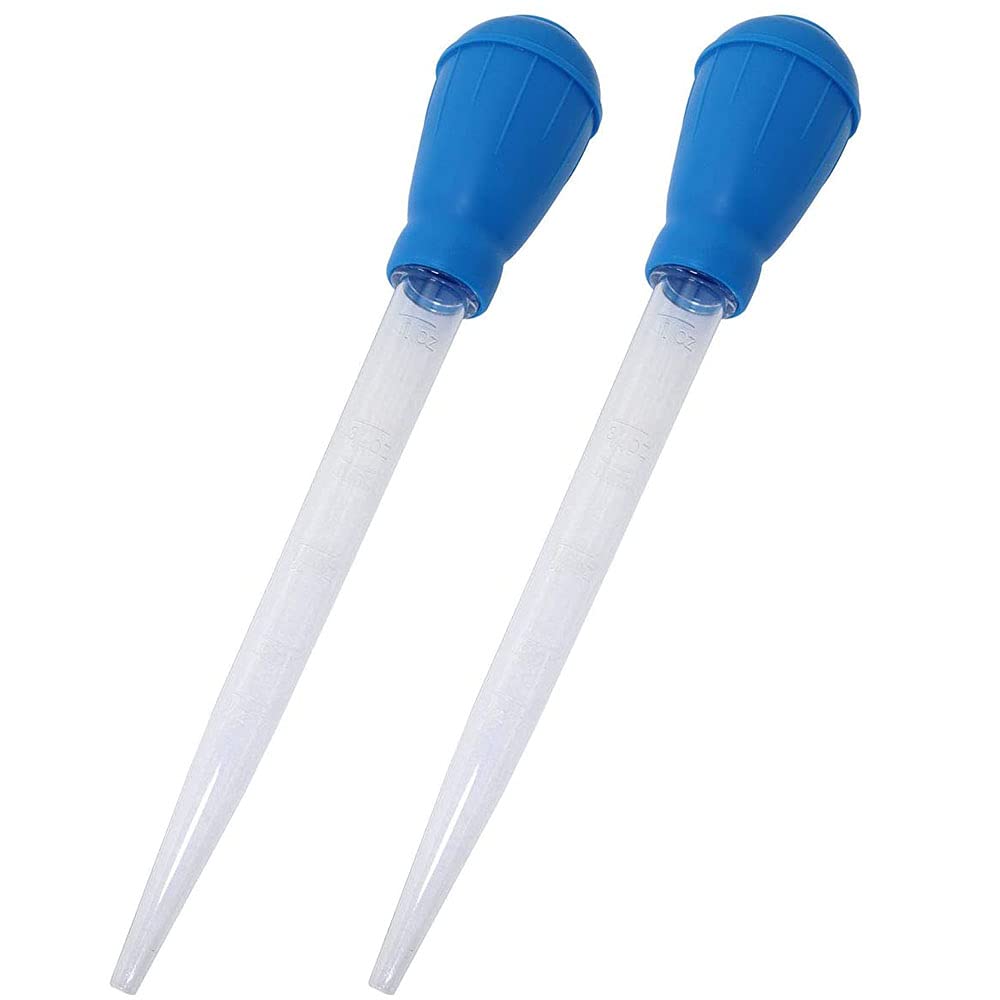 CENPEK 2Pcs Manual Fish Tank Water Changer 30ml Aquarium Dropper Aquarium Clean Pipette Fish Tank Cleaning Waste Remover Aquarium Gravel Cleaning Straw