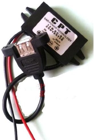Overseafortune DC Converter Buck Module 12V convert to 5V ,5V usb output power Adapter (5U)
