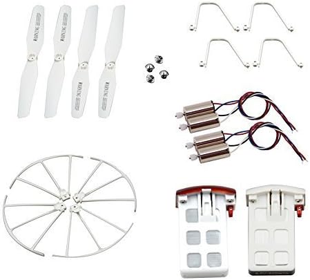 Successory Syma X5UW X5UC Full Spare Replacement Parts Propellers Caps Motors Batteries Propeller Guards Landing Skids