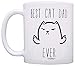 Funny Cat Gifts Best Cat Dad Ever Rude Cat Lovers Cat Memes Gift Coffee Mug Tea Cup White