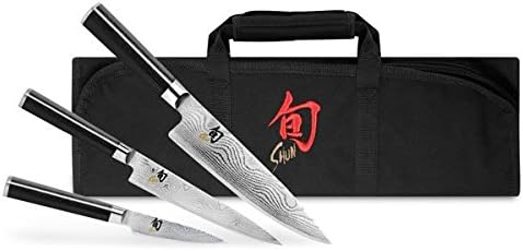 Shun Classic Knife Roll Set 4-piece