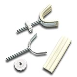 Sungrace U Spindle M8 Banister Gate Adaptors for Pressure Mounted Baby Gates (2 Pack, 8mm)