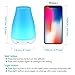 URPOWER Essential Oil Diffuser, 2 Pack Aromatherapy Diffuser for Essential Oils Portable Cool Mist Humidifier with Adjustable Mist Mode 7 Colors LED Lights and Waterless Auto Shut-Off for Home Office