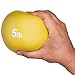 Trademark Innovations Weighted Exercise Toning Ball - Set of 2 (5lbs),Yellow