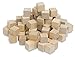 Wooden Cubes – 3/4” Inch - Math Wood Square Blocks – For Puzzle Making, Crafts, And DIY Projects – Pack of 50 - by Woodpecker Crafts