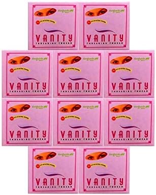 Amazon Com Eyebrow Threading Thread Vanity Box Of 10 Health Personal Care
