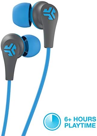 JLAB Audio JBuds PRO Bluetooth Wireless Earbuds (Blue and Grey, 10 mm)
